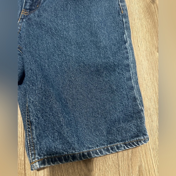 Faded Glory Vintage 100% Cotton Dark Blue High-Rise Denim Shorts - Picture 4 of 13